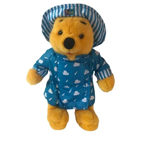 Mattel Toys Vtg Winnie The Pooh Bear Read N Cuddle Toy Plush